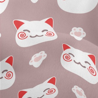 Full Of Luck Cat Lightweight Performance Linen