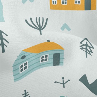 Lovely Forest Cottage Lightweight Performance Linen