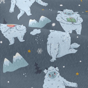 Cute Snow Monster In The Mount Modern Jersey