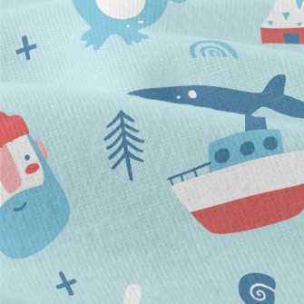 Ship Whale Captain Modern Jersey