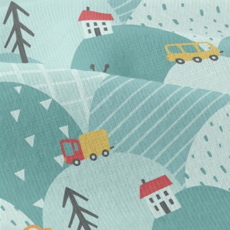 Geometric Hills Modern Jersey