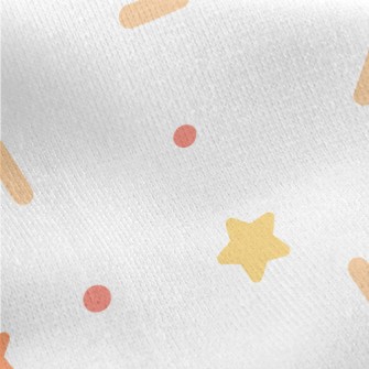 Mini Star Jersey Backed Fleece