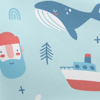 Ship Whale Captain Pongee