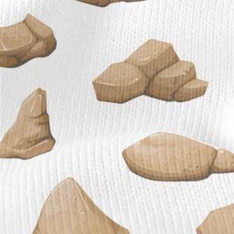 Strange Shaped Stones Stretch Jersey