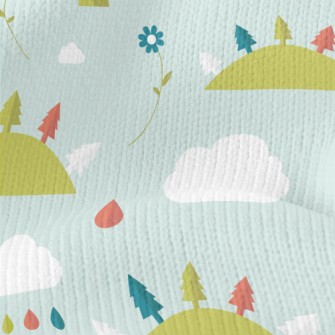 Hill Trees Stretch Jersey