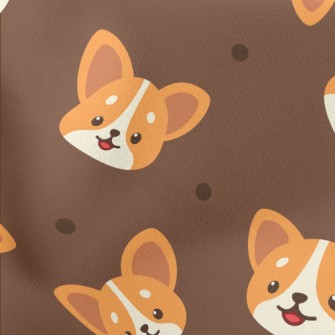 Innocent Corgi Lightweight Cotton Poplin