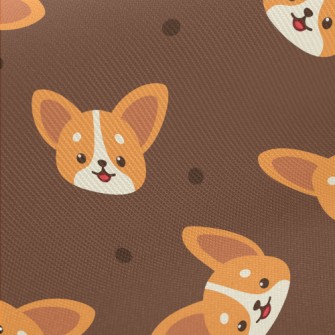 Innocent Corgi Midweight Cotton Poplin