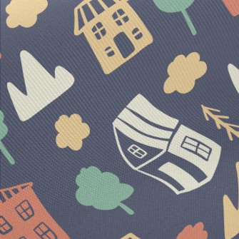 Graffiti Country House Midweight Cotton Poplin