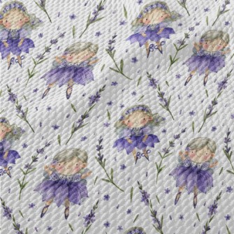 Lavender Fairy Birdseye Piqué
