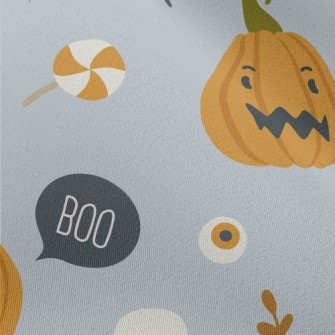 Halloween Pumpkin Ghost Chiffon