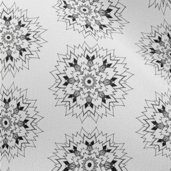 Radial Geometry Chiffon