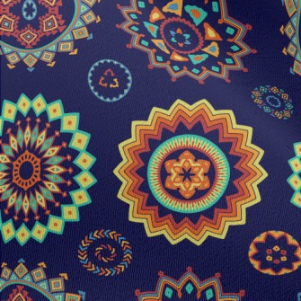 Colorful Ethnic Patterns Chiffon