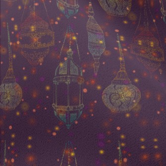 Exquisite Carved Chandelier Chiffon