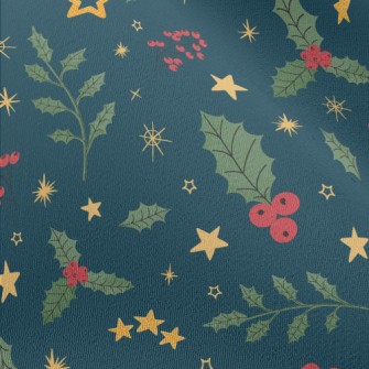 Christmas Red Small Fruit Chiffon