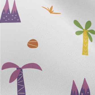 Coconut Tree Eruption Chiffon