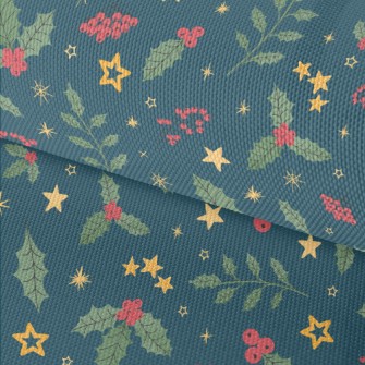 Christmas Red Small Fruit Waterproof Oxford