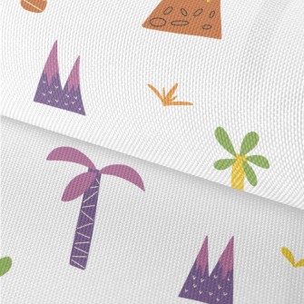 Coconut Tree Eruption Waterproof Oxford