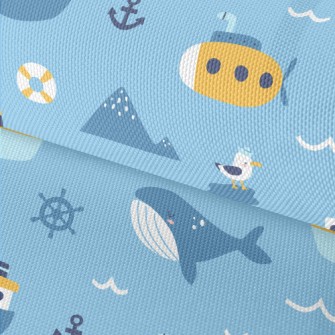 Big Ship Submarine Seagull Waterproof Oxford