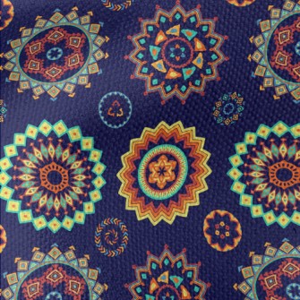 Colorful Ethnic Patterns Waterproof Canvas