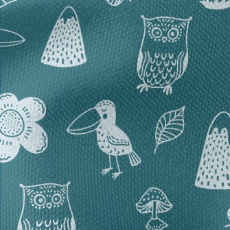 Owl Toucan Waterproof Canvas