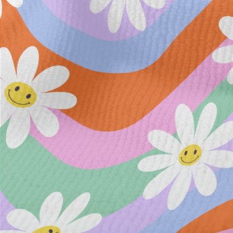 Colorful Smiling Flowers Terry