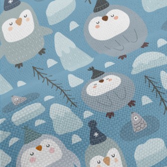 Frozen World Penguins Performance Linen