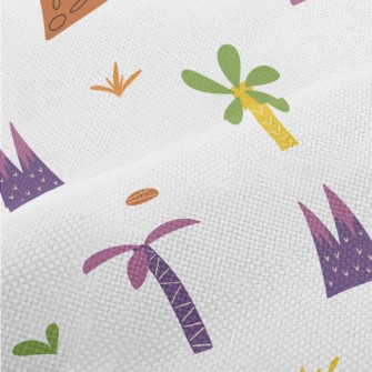 Coconut Tree Eruption Performance Linen
