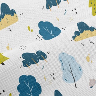 Forest Small Trees Performance Linen