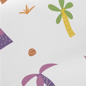 Coconut Tree Eruption Twill