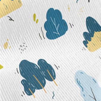 Forest Small Trees Standard Corduroy