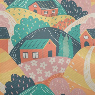 Rural Hillside House Dobby