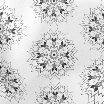 Radial Geometry Stretch Ponte
