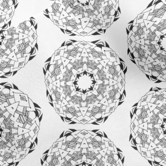 Weird Geometric Composition Micro Fleece