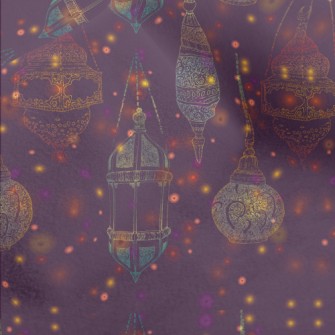 Exquisite Carved Chandelier Micro Fleece