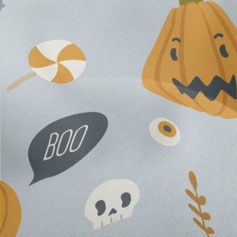 Halloween Pumpkin Ghost Lightweight Performance Linen