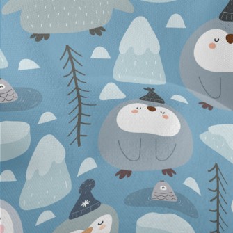 Frozen World Penguins Lightweight Performance Linen
