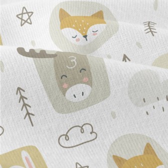 Cute Forest Animals Modern Jersey