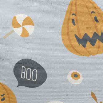 Halloween Pumpkin Ghost Pongee
