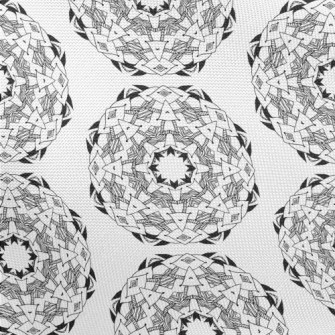 Weird Geometric Composition Pongee