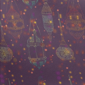 Exquisite Carved Chandelier Pongee