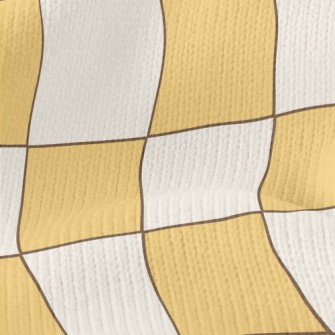 Distorted Blocks Stretch Jersey