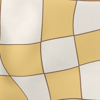 Distorted Blocks Lightweight Cotton Poplin