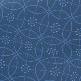 Simple Coil Geometry Midweight Cotton Poplin
