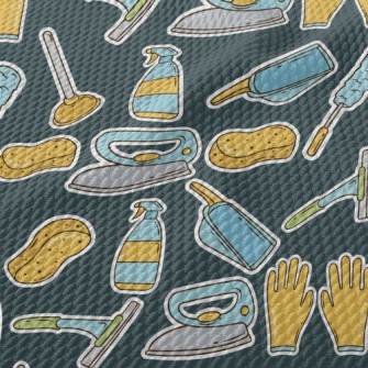 Toilet Cleaning Supplies Birdseye Piqué