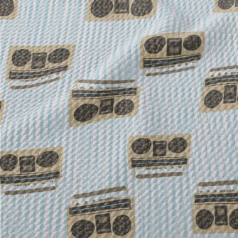 Retro Radio Birdseye Piqué