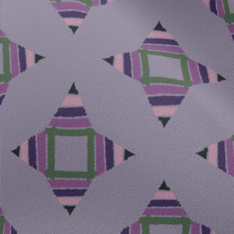 Square Flower Combination Chiffon
