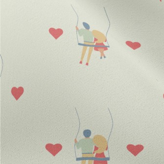 Couple In Love Chiffon