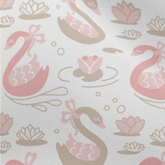 Beautiful Ribbon Swan Chiffon