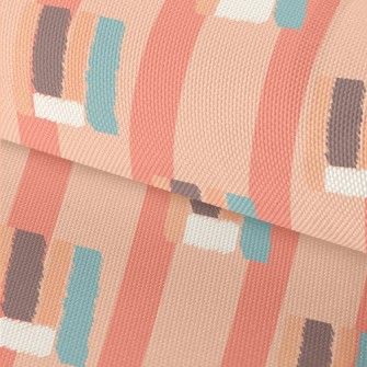 Patchwork Of Vertical Color Bl Waterproof Oxford