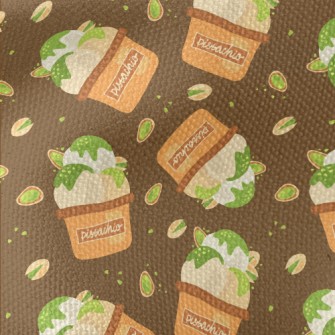 Pistachio Ice Cream Waterproof Canvas